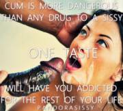 One taste.. be carefull sissies