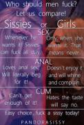 Sissy VS Girl