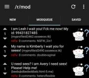 [Meta] Not porn but here's some of the spam you don't see