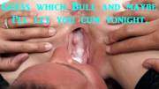 A little cuckold caption action...