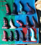 Our complete Bad Dragon collection