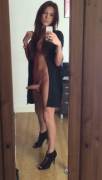 In the mirror