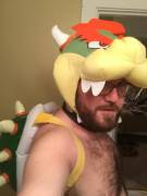 Goin' as King of the Koopas tonight boys!