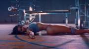 At the gym
