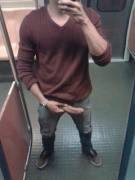 In the metro