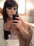 Bathroom selfshot