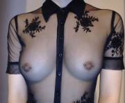 Sheer shirt