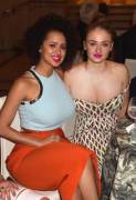 Sophie Turner and Nathalie Emmanuel bimbo morph