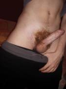 My uncut veiny cock :D