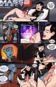 FemShep futanari and Samara comic