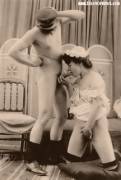 Antique Porn - 1800s Brothel Blowjob