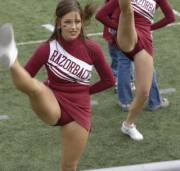 Razorbacks Cheerleader