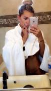 Nothing but a towel