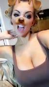 Snapchat cleavage (gfy)