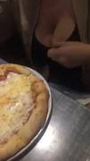 Eating some pizza (gfy)