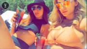 Lindsey and her friend