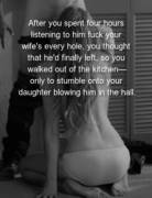 [daughter] You thought it was over...