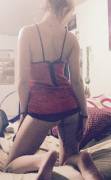 [f]rom the rear