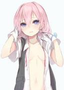 Wet and disheveled nui