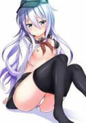 Showing what she's got