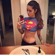 Tattooed Supergirl