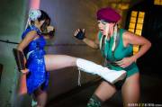 Street Fighter parody: Sex Fighter: Chun Li vs. Cammy