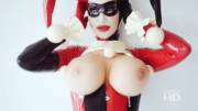 Bianca Beauchamp as Harley Quinn [gif]