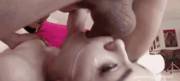 Throat-Fucked Sasha Grey [gif]