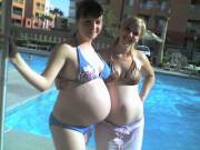 By the pool
