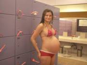 Locker room hottie