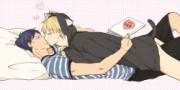 Aokise is life (source: http://monokurin.tumblr.com/)