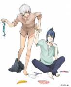 Shion and Nezumi from No.6