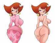Peg Pete, in and out of her PJs (ThaMan)