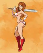 Tyris Flare (Golden Axe) [mackie85]