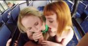 Lola Gatsby &amp; Anna Darling Slag up on a Bus