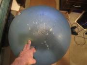 Rode my dildo bouncing on my exercise ball--provided big results.
