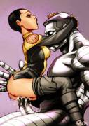 Negasonic Teenage Warhead and Colossus