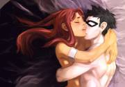 Robin and Starfire passion