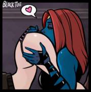 Mystique loves ass