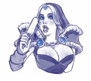 Crystal Maiden also wants something