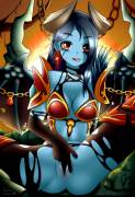 Anime Queen of Pain by TwistedScarlett60