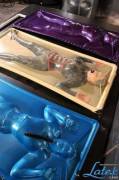 A few of the pieces in master's collection.