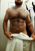 This is my chest. It contains hair.