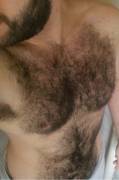 So I heard you guys like chest hair.