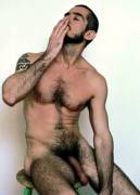 One hairy hot guy!