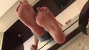 Beautiful soles and toes