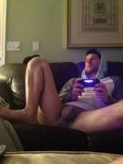 Gaming in undies