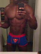 My favorite superhero and favorite pair of undies