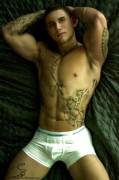 Hot white boxer briefs