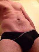 Like my black sheer Gregg Homme briefs?